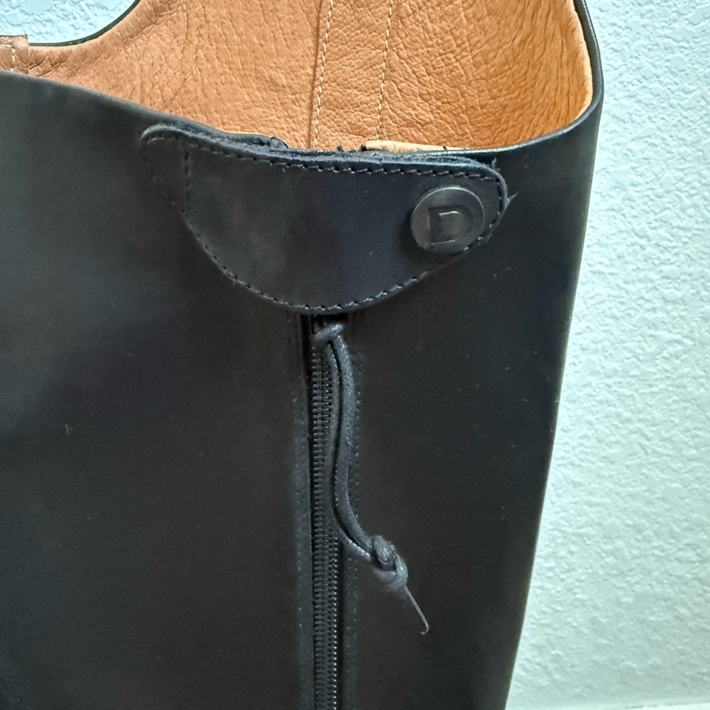 Dublin Womens/Ladies Galtymore Tall Leather Dress Boots / Black SZ 8.5 - Picture 9 of 11